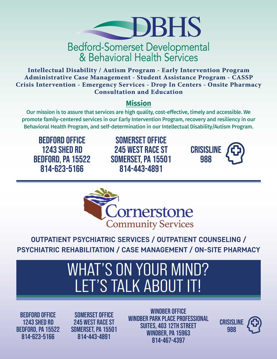 Bedford-Somerset Developmental & Behavioral Health Services <center>Bedford-Somerset Developmental & Behavioral Health Services | <b><a href="https://dbhs.co/" target="_blank" rel="noopener noreferrer">CLICK HERE to view the website</a></b></center>